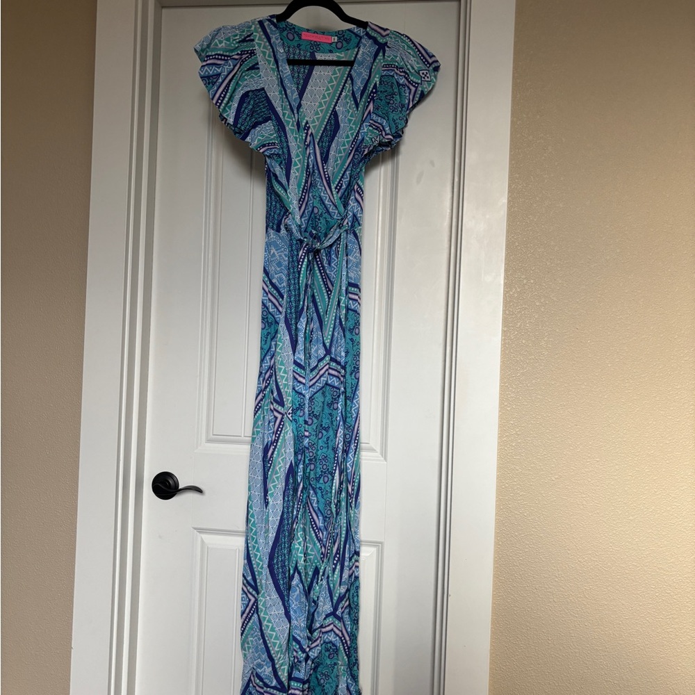 Floral Maxi Wrap Dress 👗